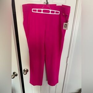 Anne Klein Vibrant Pink Women's Pants